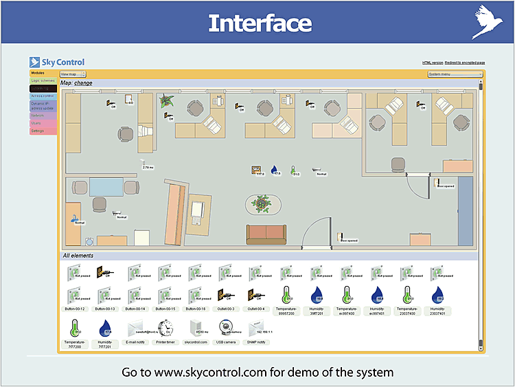 SkyControl Interface