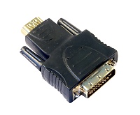 Adaptor, DVI-D male to HDMI female