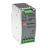Battery controller for DIN Rail UPS system, 24VDC, 40A max, DIN TS35 (Mean Well DR-UPS40)
