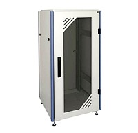 Floor cabinet 24U 19", OptiRACK PLUS Light, 1200x600x600 mm (height,width,depth)