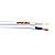 Coaxial cable YAp RG59 + 2 x power cable 0.75mm2, white, 100m