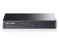 PoE switch,  8x 10/100 RJ-45, desktop (TP-Link TL-SF1008P)
