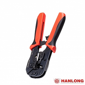 Modular crimping tool 8p open-pass type (Hanlong HT-580ER)