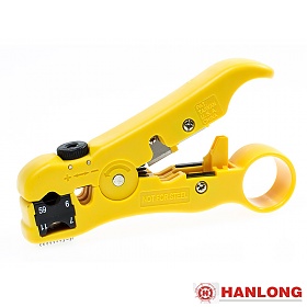 Universal cable stripper with cutter (Hanlong HT-352)