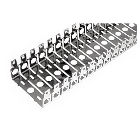 Mounting frame for 10 pairs module, 41 ways, dividable