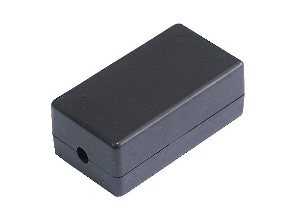 Surface-mount connection box, cat. 5e, UTP, clipped, dual block 