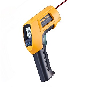 FLUKE 568 - Infrared thermometer with thermocouple socket and memory, PC USB interface 