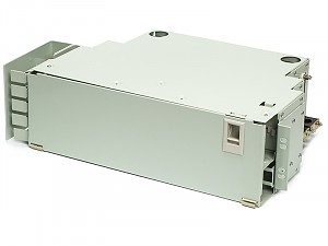 Fiber optic Splice box, 24x SC simplex, 19" 3U, no adaptors