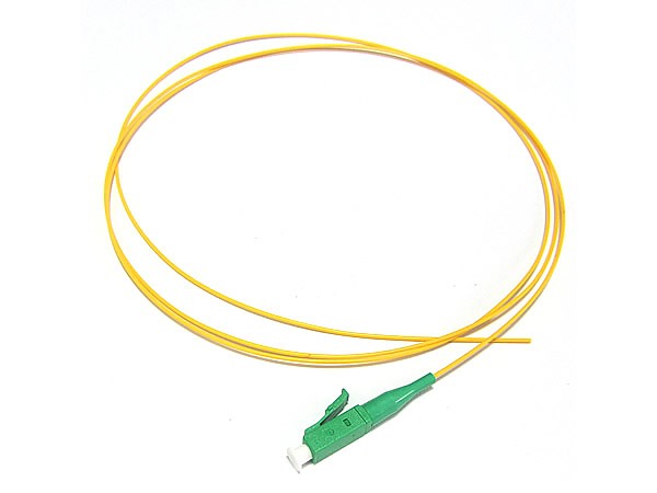 Fiber optic pigtail LC APC, SM, 9/125, 0.9mm, G652D fiber, 1m