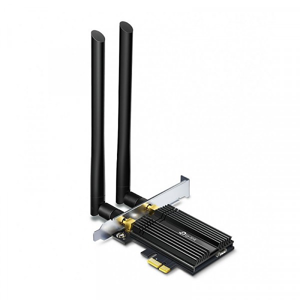 3000Mbps Wireless Dual Band PCI-Express AX3000, Wi-Fi 6, Bluetooth 5.0 (TP-Link Archer TX50E) 