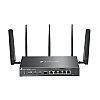 3000Mbps Wireless gigabit VPN Router Omada, 5x 10/100/1000 RJ-45, 1 SFP slots, PoE+, desktop (TP-Link ER706WP-4G)