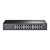 Unmanaged switch, 24x 10/100/1000 RJ-45, 11.6", 19" Rack-mounting Bracket (TP-Link LS1024G)