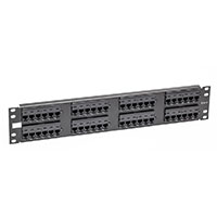 Cat6 Patch Panel 48 Port, 110 Type, 2U - Infinity Cable Products