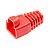 Cable boot w/ear, o.d. 6.0 mm, red