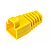 Cable boot w/ear, o.d. 6.0 mm, yellow