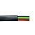 Flat cable,   8C, 12/7, black, 100 m/R