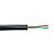 Telephone flat cable, 2 wires, 2C, 12/7, black, 100 m/R