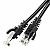 Patch cable UTP cat. 5e,  2.0 m, black