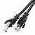 Patch cable UTP cat. 5e,  5.0 m, black