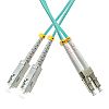 Patchcord SC/UPC-LC/UPC, MM, 50/125 duplex, OM3 fiber, 0.5 m
