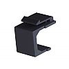 Blank keystone adaptor, black