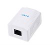 Cat. 6 UTP surface-mount box, 1x RJ-45