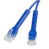 Patch cable UTP cat. 6a, 5.0 m, blue, LSOH, ultra-flex