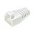 Cable boot w/ear, o.d. 6.0 mm, white