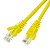 Patch cable UTP cat. 6, 15.0 m, yellow