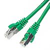 Patch cable FTP cat. 6,  0.25 m, green LSOH