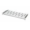 Punched shelf, 19", 200 mm, 1U