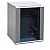 Wall-mounted 19" rack cabinet, 15U, glass door, 600mm d.
