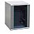 Wall-mounted 19" cabinet, 15U, glass door, 760 x 600 x 600 mm