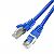 Patch cable S/FTP cat. 6A,  1.5 m, blue, LSOH