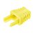 Cable boot w/inserts, yellow