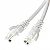 Patch cable UTP cat. 5e, 10.0 m, white