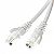 Patch cable UTP cat. 6, 10.0 m, white