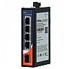 Unmanaged switch,  4x 10/100 RJ-45, 1x SFP, slim housing (ORing IES-C1041P)