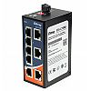 Unmanaged switch,  8x 10/100 RJ-45, slim housing (ORing IES-C1080)