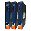 IGMC-1011GF-SS-SC, Industrial Slim Type Gigabit Ethernet media converter, DIN, 1x 10/1000TX (RJ-45) + 1x 1000FX (SM SC) 