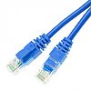 Patch cable UTP cat. 6,  0.5 m, blue, LSOH