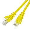 Patch cable UTP cat. 6,  0.5 m, yellow