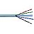 Cable U/UTP, cat.6, grey, 4x2x24 AWG, 305m, stranded (Wave Cables)