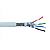 Cable S/FTP  Wave Cables, cat.6A, grey, 4x2x26 AWG, Cu, 305 m, stranded