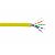 Cable F/UTP, cat.5E, yellow, LSOH, 4x2x24 AWG, 305m, solid (Wave Cables)