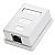 Cat. 6 STP surface-mount box, 1x RJ-45