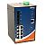 IGPS-9084GP, Industrial 12-port managed Gigabit PoE Ethernet switch, DIN, 8x 10/1000 RJ-45 PoE + 4 slide-in SFP slots, O/Open-Ring <20ms