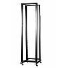 19" open frame, 42U, double