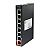 IPS-1080A-24V, Industrial 8-port unmanaged Gigabit PoE Ethernet switch, DIN, 8x 10/100 RJ-45 PoE, slim housing, 24VDC power inputs