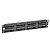 48 port patch panel, UTP, cat. 6, 2U, 19", IDC 110